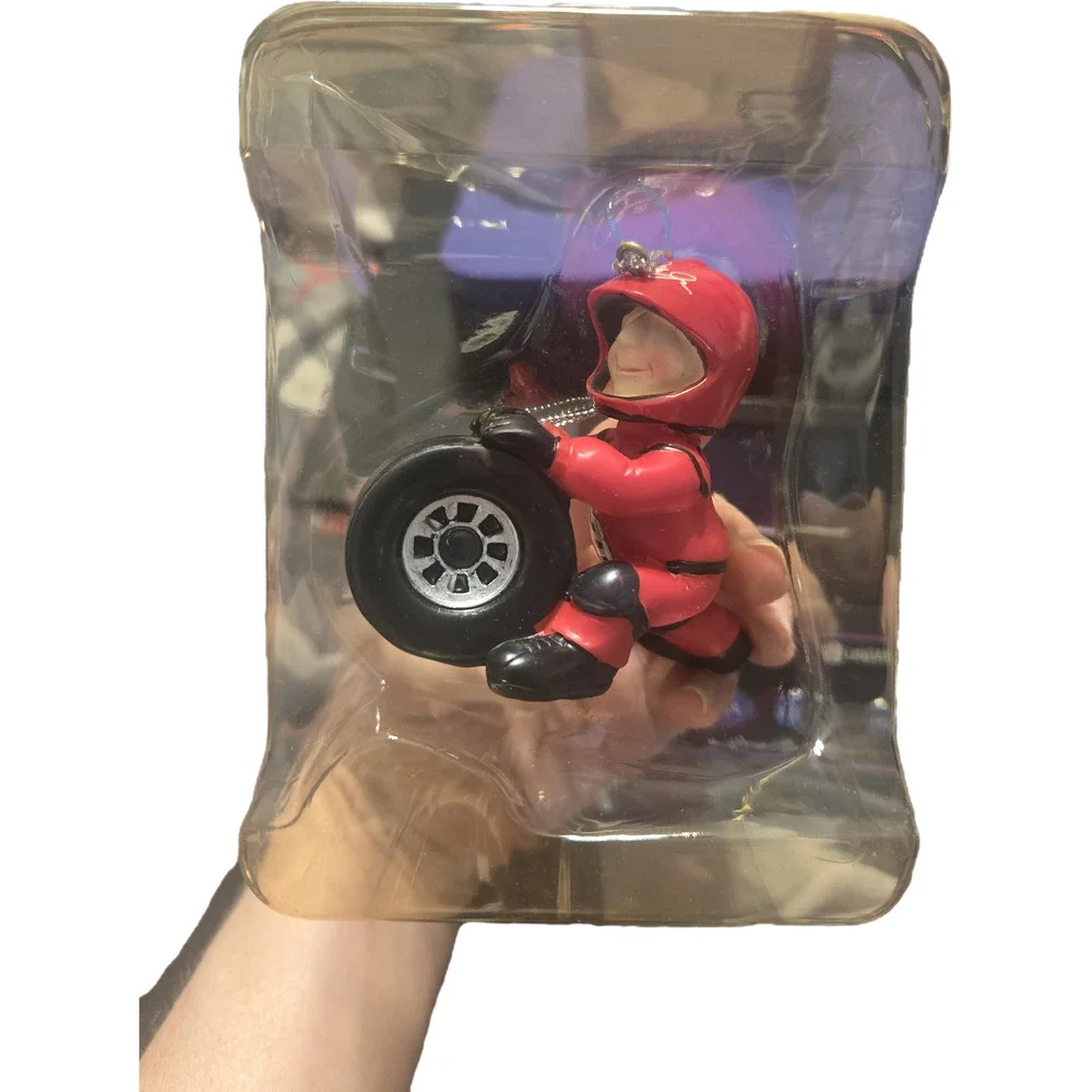Dale Earnhardt Jr #8 Trevco Collectible Ornament NASCAR Pit Crew Figure Boxed